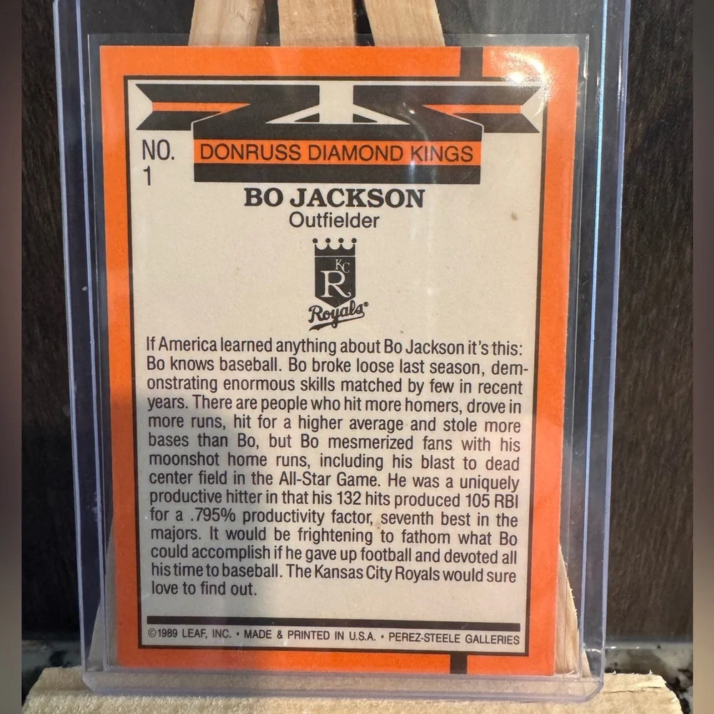 Bo Jackson Vintage Baseball Card Lot – Donruss, Topps, Score, 9 cards - Picture 4 of 15